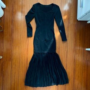 Vintage Mermaid Morticia Dress